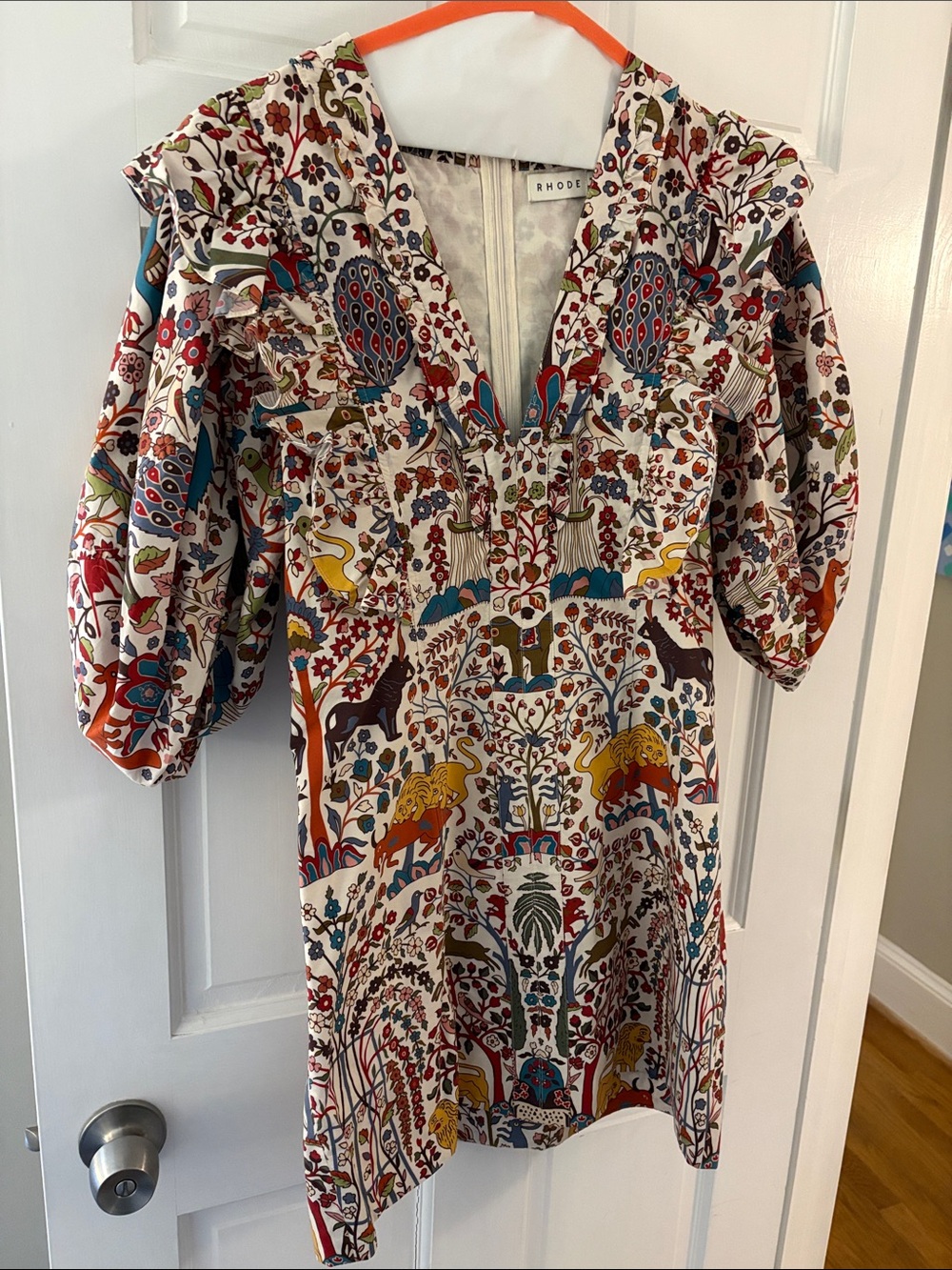 Rhode Animal Print Minidress